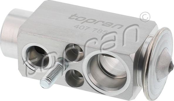 Topran 407 785 - Zawór rozprężny, klimatyzacja parts5.com