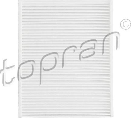 Topran 501 913 - Filter, interior air parts5.com