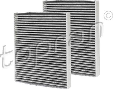 Topran 501 648 - Filter, interior air parts5.com