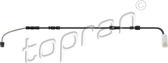 Topran 502 146 - Senzor de avertizare,uzura placute de frana parts5.com