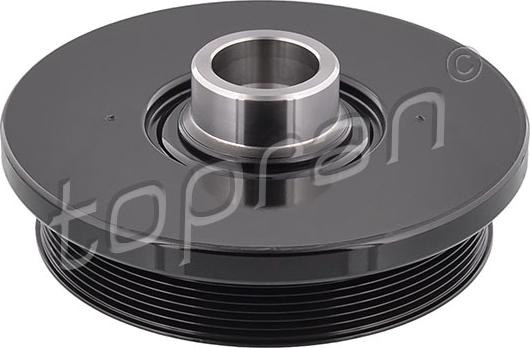 Topran 502 787 - Fulie curea, arbore cotit parts5.com