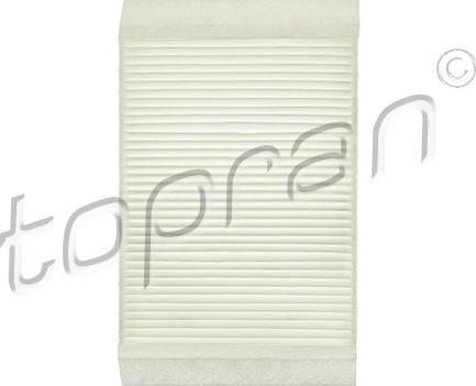 Topran 600 087 - Filtre, air de l'habitacle parts5.com