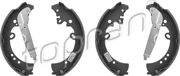 Topran 633 909 - Fékpofakészlet parts5.com