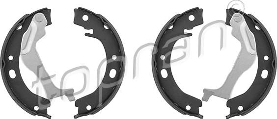 Topran 633 905 - Brake Shoe Set, parking brake parts5.com