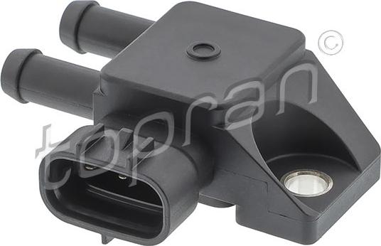 Topran 622 511 - Senzor, presiune gaze evacuare parts5.com