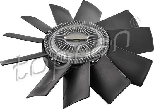 Topran 109 604 - Embrague, ventilador del radiador parts5.com