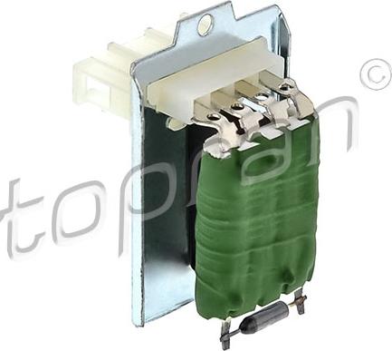 Topran 104 116 - Rezistor, ventilator habitaclu parts5.com