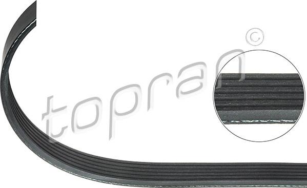 Topran 400 172 - Correa trapecial poli V parts5.com