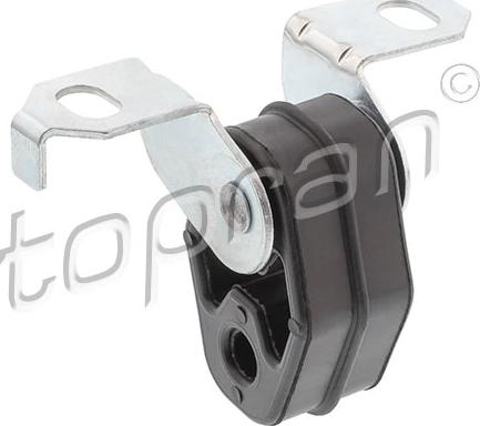 Topran 108 730 - Suport, toba esapament parts5.com