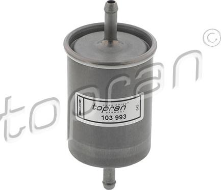 Topran 103 993 - Filtro combustible parts5.com