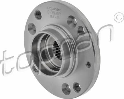 Topran 103 479 - Wheel Hub parts5.com