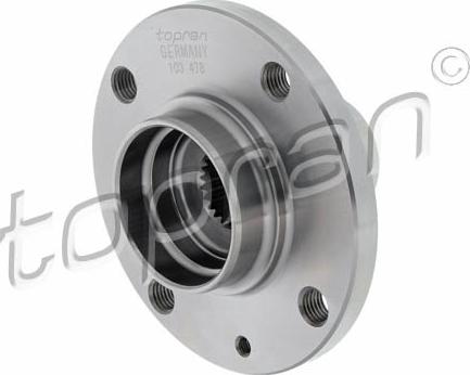 Topran 103 478 - Wheel Hub parts5.com