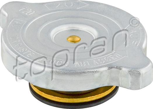 Topran 103 385 - Bouchon, réservoir de liquide de refroidissement parts5.com