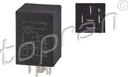 Topran 102 966 - Relay, wipe / wash interval parts5.com