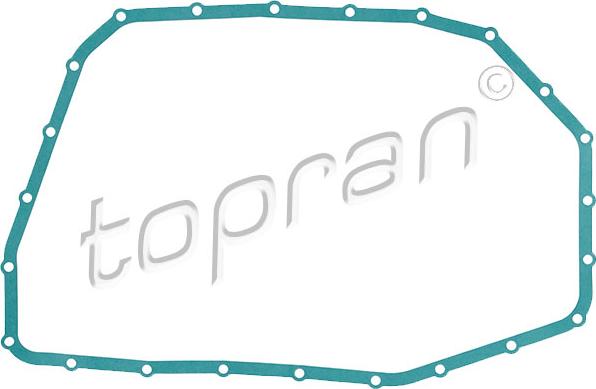 Topran 114 887 - Junta, cárter aceite - transm. autom. parts5.com