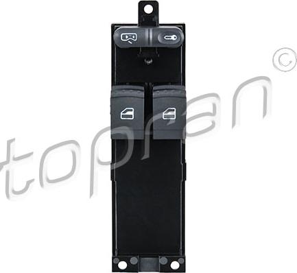 Topran 115 117 - Switch, door lock system parts5.com