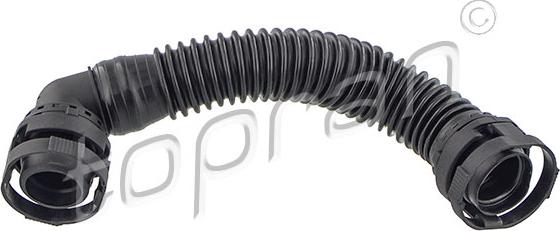 Topran 116 538 - Hose, cylinder head cover breather parts5.com