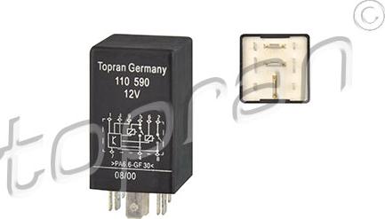 Topran 110 590 - Releu,demaror parts5.com