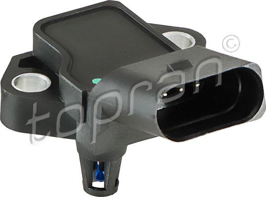 Topran 111 419 - Sensor, boost pressure parts5.com