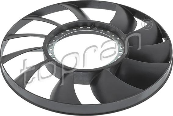 Topran 111 410 - Paleta ventilator, racire motor parts5.com