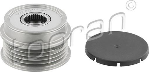 Topran 111 881 - Koło pasowe, alternator parts5.com