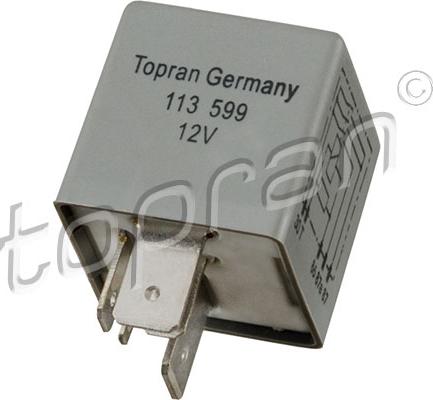 Topran 113 599 - Rele, crpalka za gorivo parts5.com