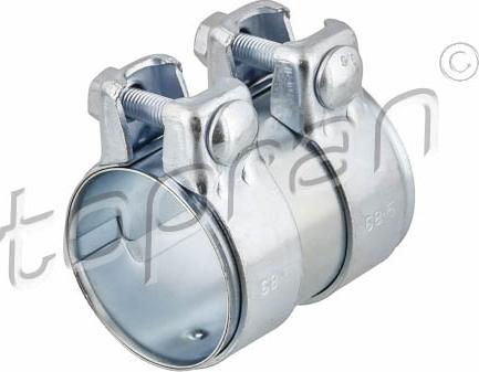 Topran 113 337 - Pipe Connector, exhaust system parts5.com