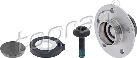 Topran 113 237 - Wheel hub, bearing Kit parts5.com