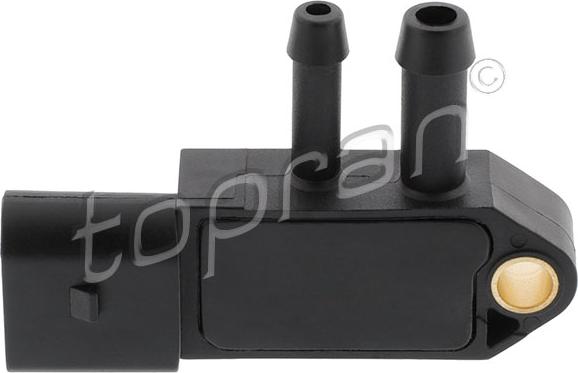 Topran 113 738 - Sensor, exhaust pressure parts5.com