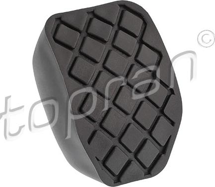 Topran 112 313 - Clutch Pedal Pad parts5.com