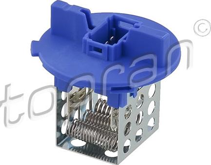 Topran 117 488 - Resistor, interior blower parts5.com