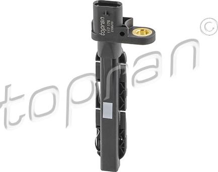 Topran 117 176 - Sensor, crankshaft pulse parts5.com