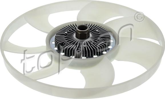 Topran 304 376 - Cupla, ventilator radiator parts5.com