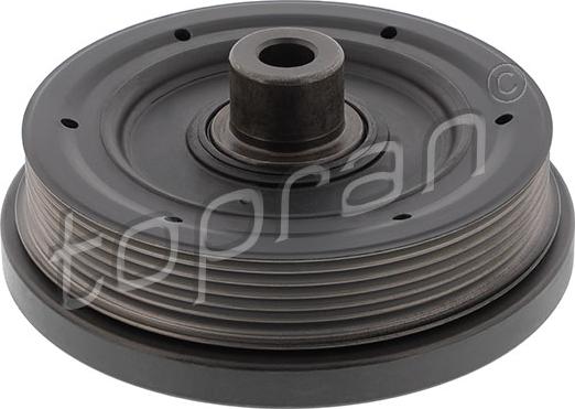 Topran 302 806 - Fulie curea, arbore cotit parts5.com