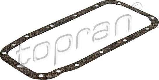 Topran 204 000 - Gasket, oil sump parts5.com