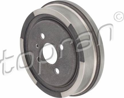 Topran 205 238 - Tambur frana parts5.com