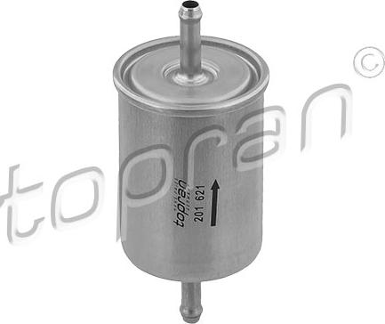 Topran 201 621 - Kraftstofffilter parts5.com