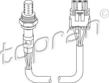 Topran 201 752 - Lambda Sensor parts5.com