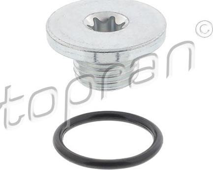 Topran 208 800 - Sealing Plug, oil sump parts5.com