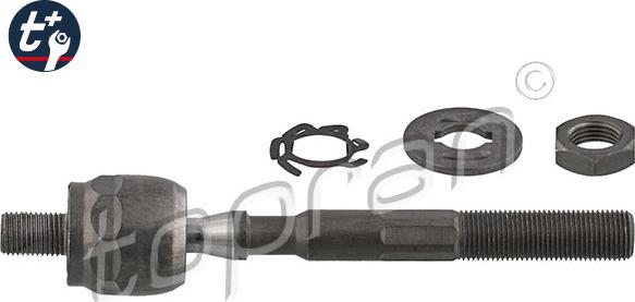 Topran 207 149 - Inner Tie Rod, Axle Joint parts5.com