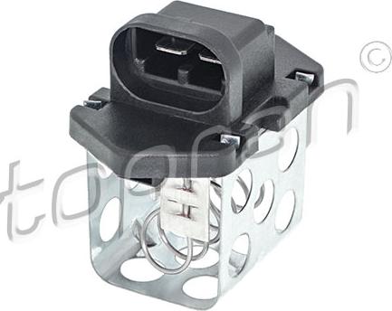 Topran 701 415 - Resistencia en serie, electromotor de ventilador parts5.com