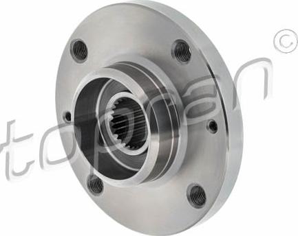 Topran 720 385 - Buje de rueda parts5.com