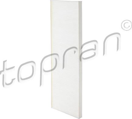 Topran 720 288 - Filtre, air de l'habitacle parts5.com