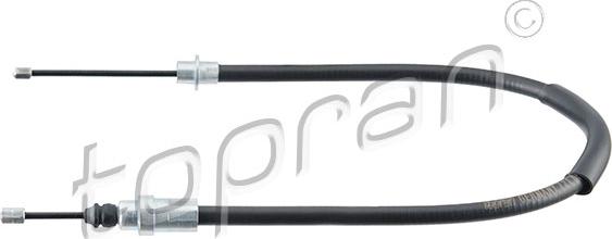 Topran 721 656 - Cable, parking brake parts5.com