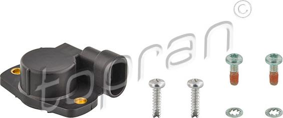 Topran 721 626 - Sensor, throttle position parts5.com