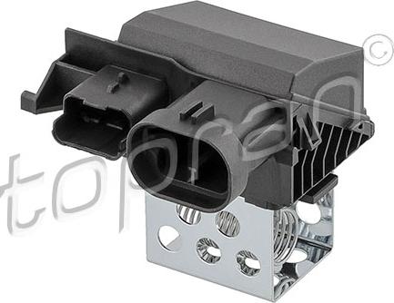 Topran 723 988 - Resistencia en serie, electromotor de ventilador parts5.com