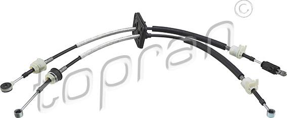 Topran 723 545 - Cable, manual transmission parts5.com