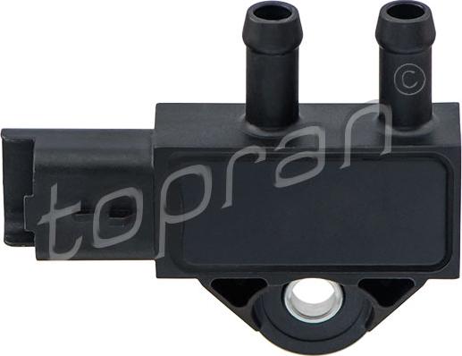 Topran 723 219 - Sensor, exhaust pressure parts5.com