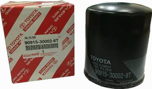 TOYOTA 90915-30002 - Filtr oleju parts5.com