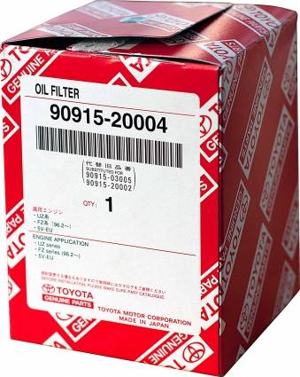 TOYOTA 9091520004 - Oil Filter parts5.com